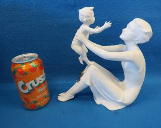 Lot 284. Kaiser porcelain figurine in its original box.&nbsp; Made in Germany.