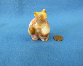 Lot 296. Zuni fetish carving by Prudence Quam