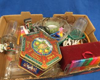 Lot 226. Glass mugs and collectibles