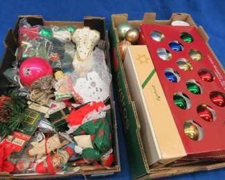 Lot 235. Christmas decorations