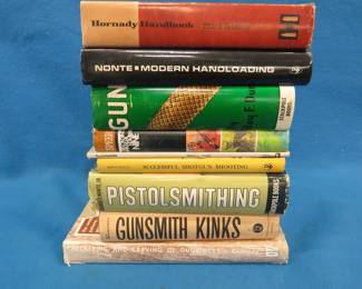 Lot 166. Hard-cover gun related books