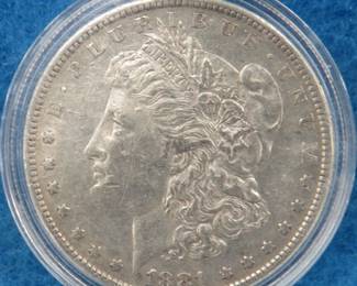 Lot 147. 1881 S Morgan silver dollar