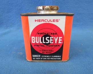 Lot 307. Bullseye smokeless pistol powder.&nbsp; 1/2 full