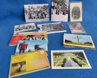 Lot 435. Postcards and photographs