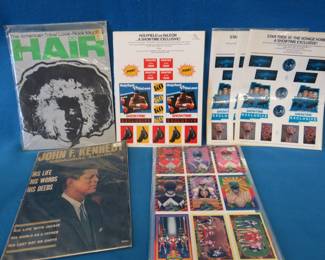 Lot 271. Magazines and stickers
