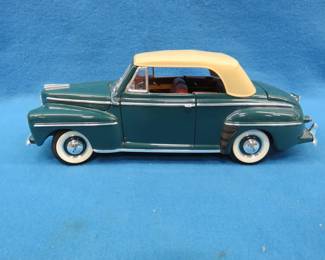 Lot 116. Road Signature 1948 Ford Closed Top Convertible.&nbsp; 1:18 scale die-cast car.