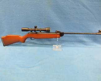 Lot 160. Beeman .177 air rifle with a BSA AR Essential 4 x 32 scope
