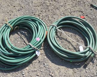 Lot 336. Two garden hoses