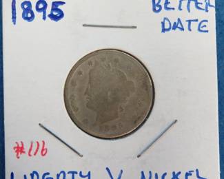 Lot 81. 1895 Liberty V Nickel
