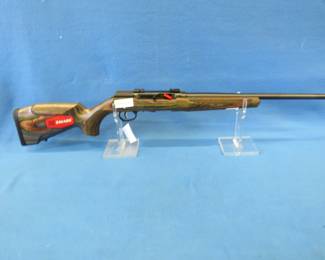 Lot 24. Savage Model A22 .22 semi-auto.&nbsp; Ser. no. 3732606.&nbsp; NIB Ducks Unlimited banquet win.&nbsp; LR only.&nbsp; 