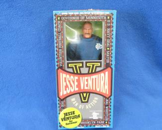 Lot 496. Jesse Ventura action figure in original box