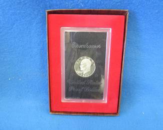 Lot 259. 1971 S Eisenhower silver proof dollar