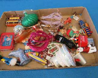 Lot 499. Christmas ornaments