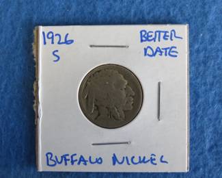 Lot 438. 1926 S Buffalo Nickel
