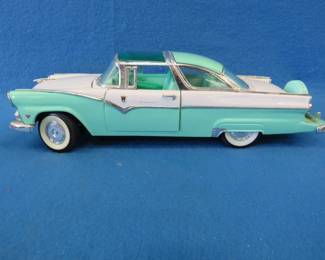 Lot 291. Road Tough 1955 Ford Fairlane Crown Victoria.&nbsp; 1:18 scale die-cast car.