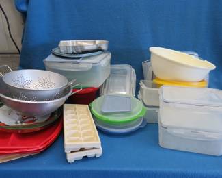 Lot 227. Plastic storage containers for the kitchen