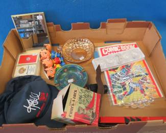 Lot 498. Smalls from an antique dealer