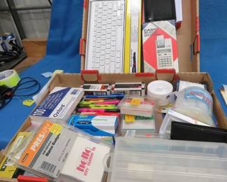 Lot 41. Office supplies