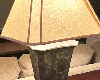 Very unique metal lamp