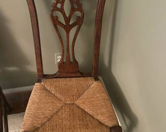 Chippendale dining chairs (4) by The Sterling Collection! Stunning