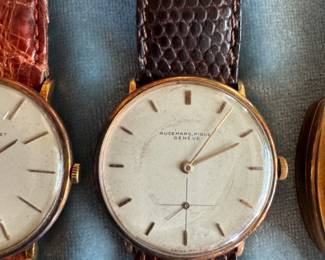 Audemars Piguet gold watch - some wear on dial