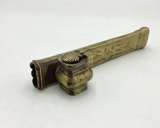 Antique Ottoman Travel Quill Pen Case/Ink Well