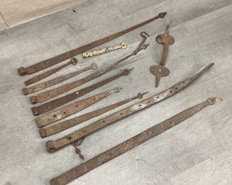 Antique Strap Hinges & Hardware