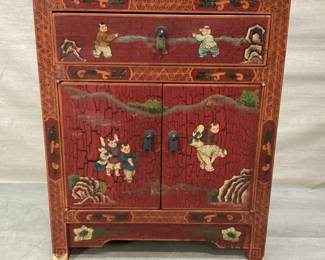 Chinese Lacquered Cabinet