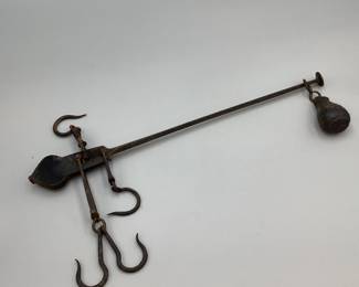 Antique Iron Merchant's Scale