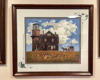 Charles Wysocki framed print