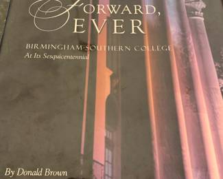 Collection of books on Birmingham Southern