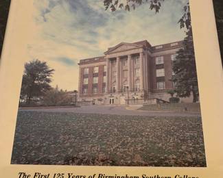 Collection of books on Birmingham Southern 