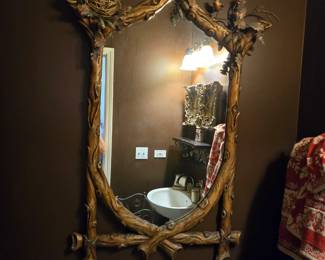 This mirror is stunning and large