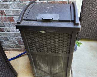 Outdoor Trashcan