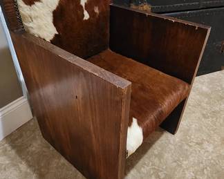 Pair of Hair on Hide Chairs