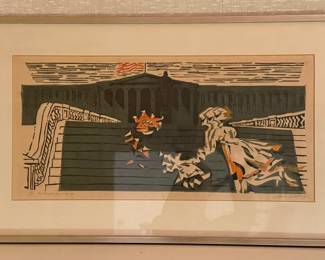 "The Seventh Day of Spring" 3/10, Signed '65