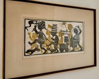 "Cake Walk," Signed Helen Lijl