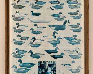Chesapeake Bay Gunning Decoys Framed Poster