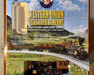 Lionel Western Union Telegraph Company Train Set