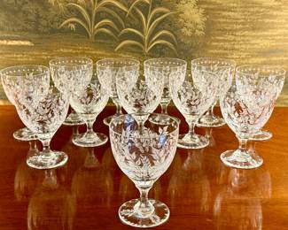 (12) William Yeoward "Fern" Goblets