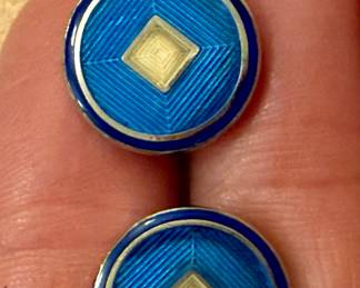 Enamel Cufflinks
