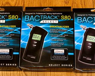 (6) BacTrack S80 Breathalyzers 