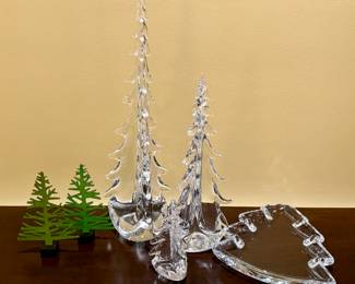 Simon Pearce Xmas Trees 