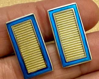 Enamel Cufflinks