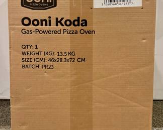 New Ooni Koda Gas-Powered Pizza Oven  