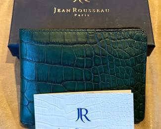 Jean Rousseau Alligator Wallet