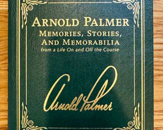 Autographed Arnold Palmer Easton Press Book with COA 