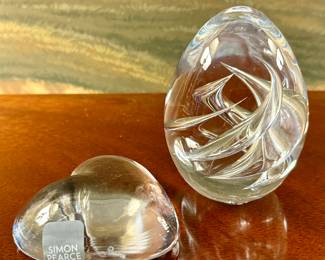 Simon Pearce Paperweights