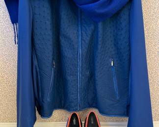 Zilli Alligator Jacket & Loafers