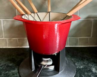 Le Creuset Fondue Set